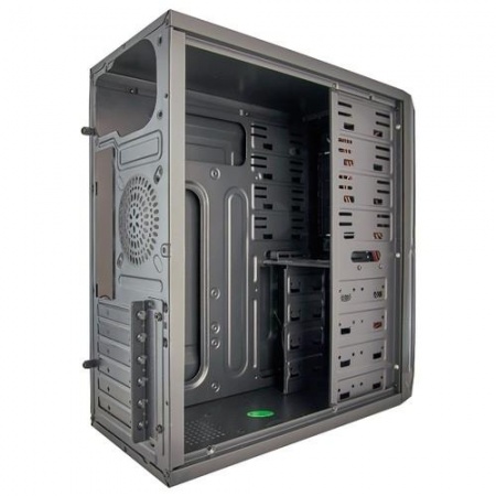 Exegate EX278402RUS Корпус Miditower Exegate XP-329S Black, ATX, <без БП>, 2*USB, Audio