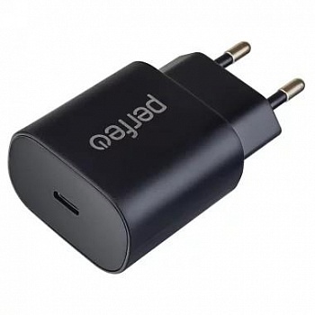 PERFEO Сетевое зарядное устройство PD, с разъемом Type-C, 18W, черный (I4637)