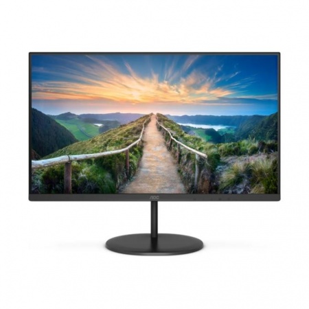 LCD AOC 23.8" Q24V4EA черный {IPS 2560x1440 75Hz 16:9 1000:1 250cd 178/178 8bit(6bit+FRC)  D-Sub HDMI1.4  DisplayPort1.2 AdaptiveSync AudioOut 2x2W VESA}