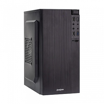 Exegate EX277806RUS Корпус Minitower BAA-104U Black, mATX, <AAA450, 80mm>, 2*USB+1*USB3.0, Audio
