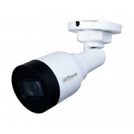 DAHUA DH-IPC-HFW1239S1P-LED-0280B-S6 Уличная цилиндрическая IP-видеокамера Full-color 2Мп, 1/2.8” CMOS, объектив 2.8мм, LED-подсветка до 30м, IP67, корпус: металл, пластик