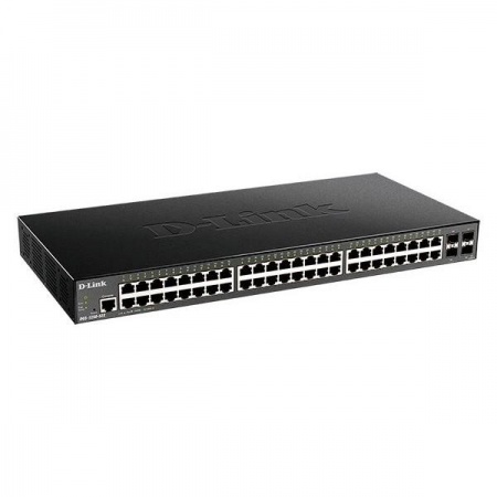 D-Link DGS-1250-52X/A1A  Настраиваемый коммутатор 2 уровня c 48 портами 10/100/1000Base-T и 4 портами 10GBase-X SFP+