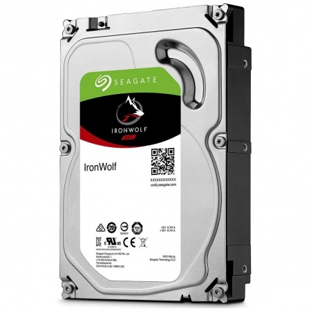 8TB Seagate IronWolf (ST8000VN004) {SATA 6.0Gb/s, 7200 rpm, 256mb buffer, 3.5",для NAS}