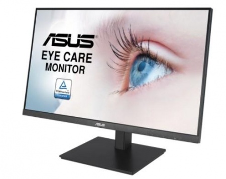 ASUS LCD 27" VA27DQSB Gaming черный {IPS 1920x1080 75Hz 5ms 250cd 16:9 178/178 1000:1 8bit(6bit+FRC) D-Sub HDMI1.4 DisplayPort1.2 FreeSync GSync(comp) 2xUSB2.0 2x2W VESA}90LM06H7-B01370