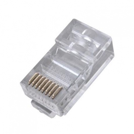 Коннектор RJ-45 NEOMAX [NM-RJ45-8P8C-U5E-101] Cat.5E, UTP, универсальные ножи, 8P8C, 100 шт.