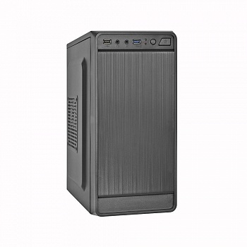 Exegate EX283126RUS Корпус Minitower ExeGate BAA-108U Black, mATX, <без БП>, 1*USB+1*USB3.0, Audio