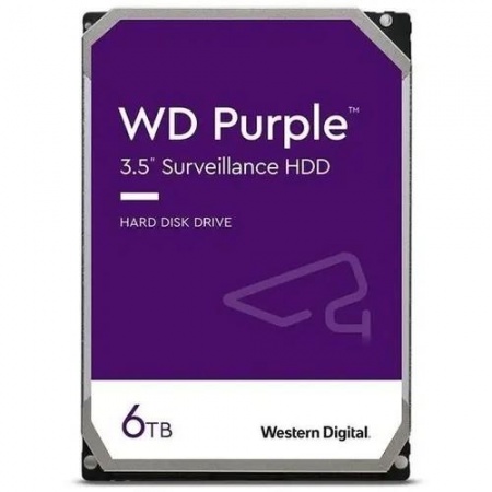 6TB WD Purple (WD64PURZ)  {Serial ATA III, 5400- rpm, 256Mb, 3.5"}