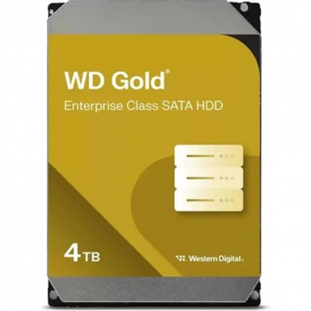 4TB WD Gold  (WD4004FRYZ) {SATA III 6 Gb/s, 7200 rpm, 256Mb buffer}