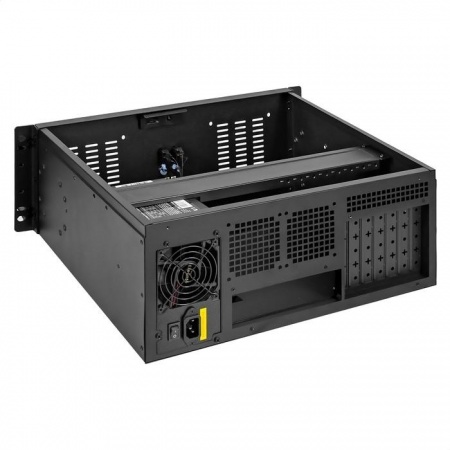 Exegate EX295872RUS Серверный корпус ExeGate Pro 4U350-02 <RM 19", высота 4U, глубина 350, БП 400ADS, 2*USB>