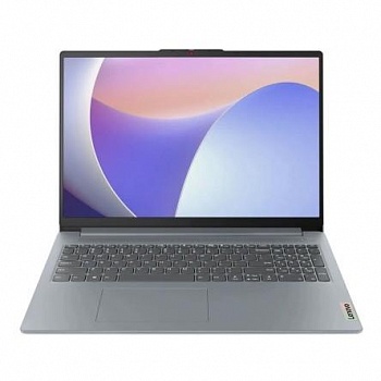 Lenovo IdeaPad Slim 3 15IAH8 [83ER007PRK] Grey 15.6" {FHD i5 12450H(2Ghz)/8192Mb/512SSDGb/UHD Graphics/noOS + 65W/RU kbd}