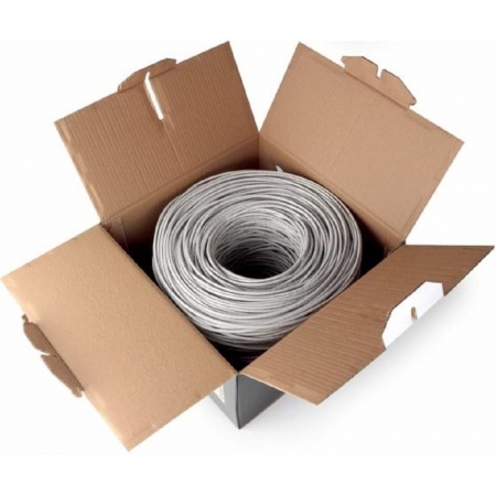 Cablexpert [UPC-5051E-SOL] Кабель UTP кат.5e, 4 пары, 0.51 mm (305 м pullbox), CCA однож.