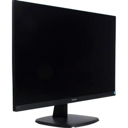 LCD PHILIPS 27" 273V7QDSB (00/01) черный {IPS 1920x1080 5мс 16:9 250cd 178/178 DVI HDMI D-Sub}