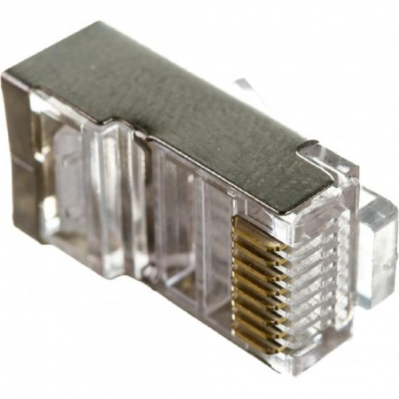 Gembird  коннектор кат 5, экранированный RJ45 FTP8P8C(100 шт. в уп.)