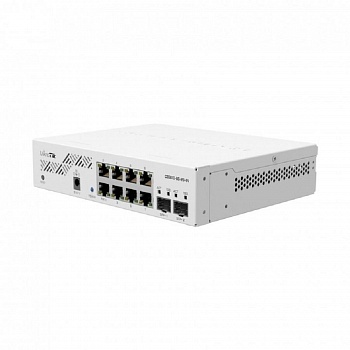 MikroTik CSS610-8G-2S+IN Cloud Smart Switch Коммутатор 8x1Gbit, 2SFP+, настольный корпус