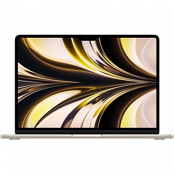Apple MacBook Air 13" Starlight (M2 8C CPU, 8C GPU/16Gb/256Gb SSD/рекоменд.переходник 11007065) (MC7W4ZP/A)