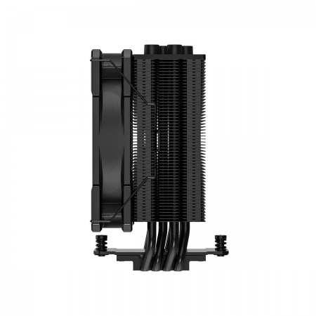 Устройство охлаждения(кулер) ID-COOLING SE-224-XTS BLACK,  120мм, Ret