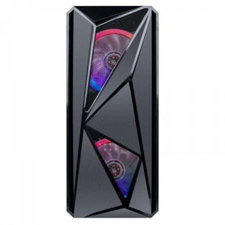 1STPLAYER F4-3R1 Корпус FIREROSE F4 / ATX, tempered glass side panels / 3x 120mm LED fans inc. / F4-3R1