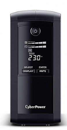 UPS CyberPower VP700EILCD {700VA/390W USB/RS-232/RJ11/45  (6 IEC С13)}