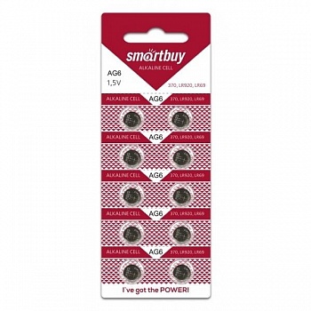 Smartbuy AG6-10B (200/2000) (SBBB-AG6-10B)