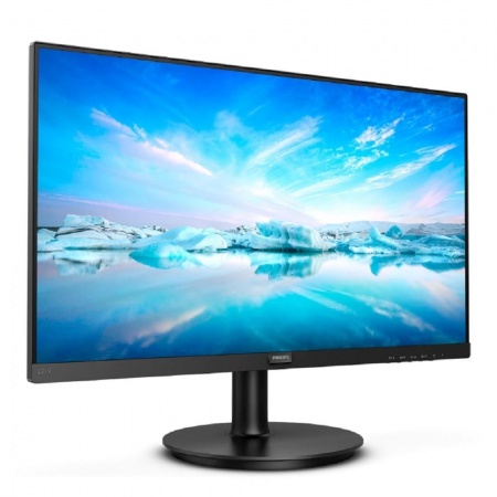 Монитор Philips 21.5&quot; 221V8 (00/01) Black (VA, 1920x1080, D-sub+HDMI, 4 ms, 178°/178°, 250 cd/m, 3000:1) (760182)