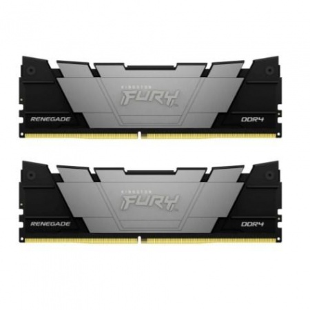 Память оперативная/ Kingston 32GB3200MT/s DDR4 CL16DIMM (Kit of 2)1Gx8 FURY Renegade Black KF432C16RB12K2/32