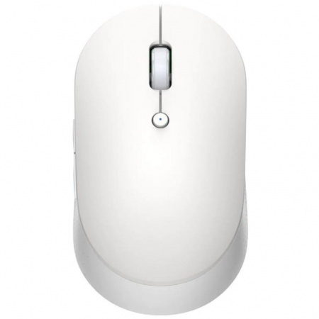 Xiaomi Mi Dual Mode Wireless Mouse Silent Edition (White) Беспроводная мышь [HLK4040GL]