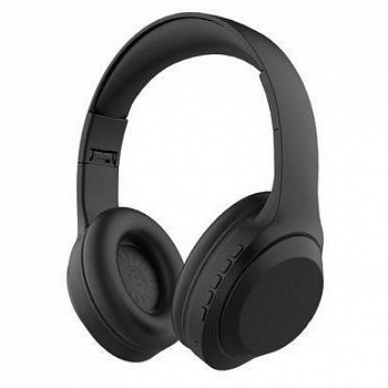 Perfeo BT наушники полноразмерные с микрофоном CLEF черные MP3 плеер, FM, AUX