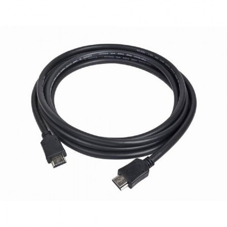 Кабель HDMI Gembird, 20м, v1.4, 19M/19M, черный, позол.раз., экран, пакет, [CC-HDMI4-20M]