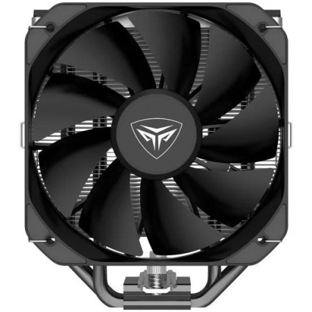 PCCooler K4 BK  {S115X/1200/1700/AM4/AM5 (20 шт/кор, TDP 230W, 130mm PWM FAN, 4 тепловые трубки 6мм, 400-1600RPM, 18-29dBa)}