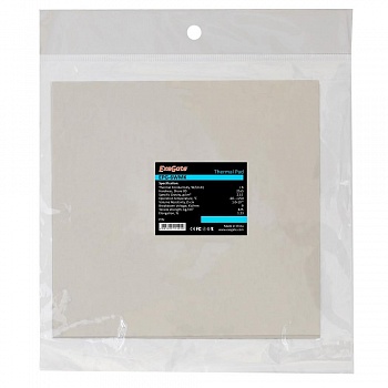 Exegate EX282355RUS Термопрокладка EPG-6WMK, 50x50x1.5 mm