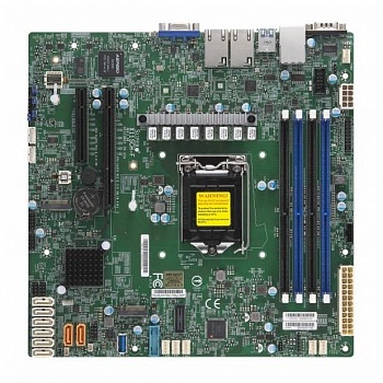 Серверная материнская плата C246 S1151 MATX MBD-X11SCH-F-B SUPERMICRO