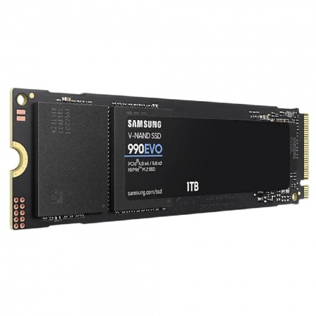 Samsung SSD 1Tb 990 EVO M.2 MZ-V9E1T0BW NVMe 2.0, PCIe 4.0 x4, V-NAND TLC