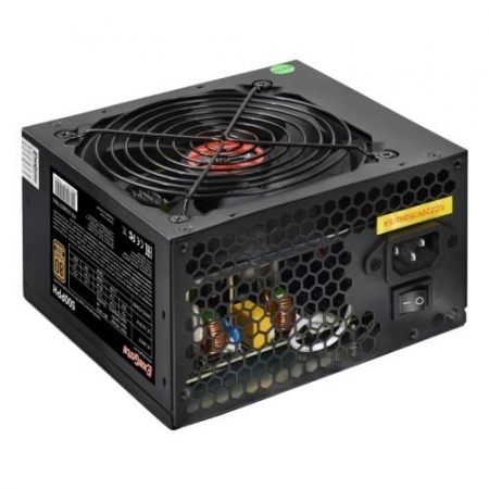 Exegate EX280577RUS-OEM Блок питания 500W Exegate 500PPH-OEM, 80+Bronze, ATX, black, APFC, 12cm, 24p, (4+4)p, 5*SATA, 3*IDE