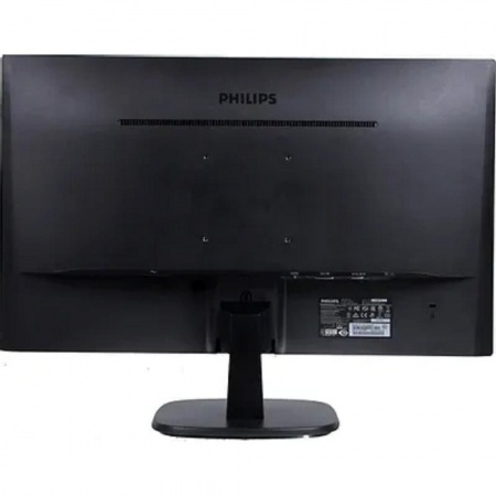 LCD PHILIPS 27" 273V7QDSB (00/01) черный {IPS 1920x1080 5мс 16:9 250cd 178/178 DVI HDMI D-Sub}