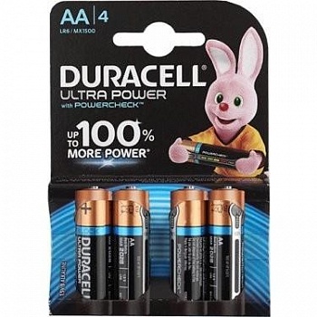 DURACELL LR6-4BL Ultra Power (4 шт. в уп-ке)